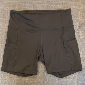 Lululemon Biker Shorts with Pockets